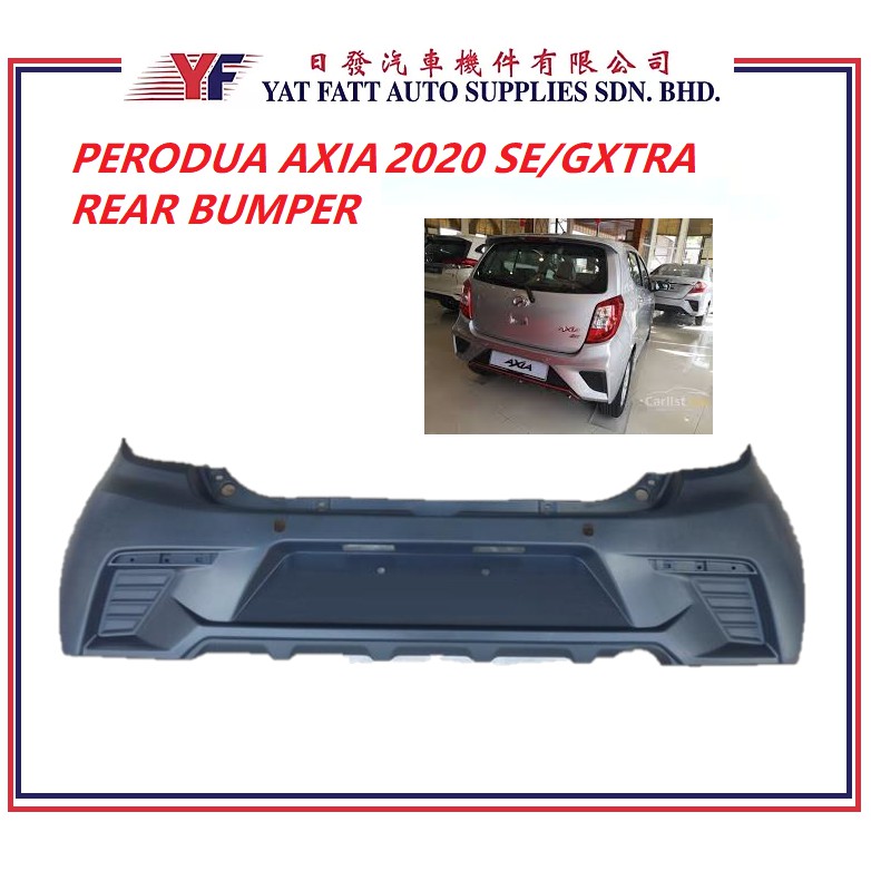 rear bumper axia