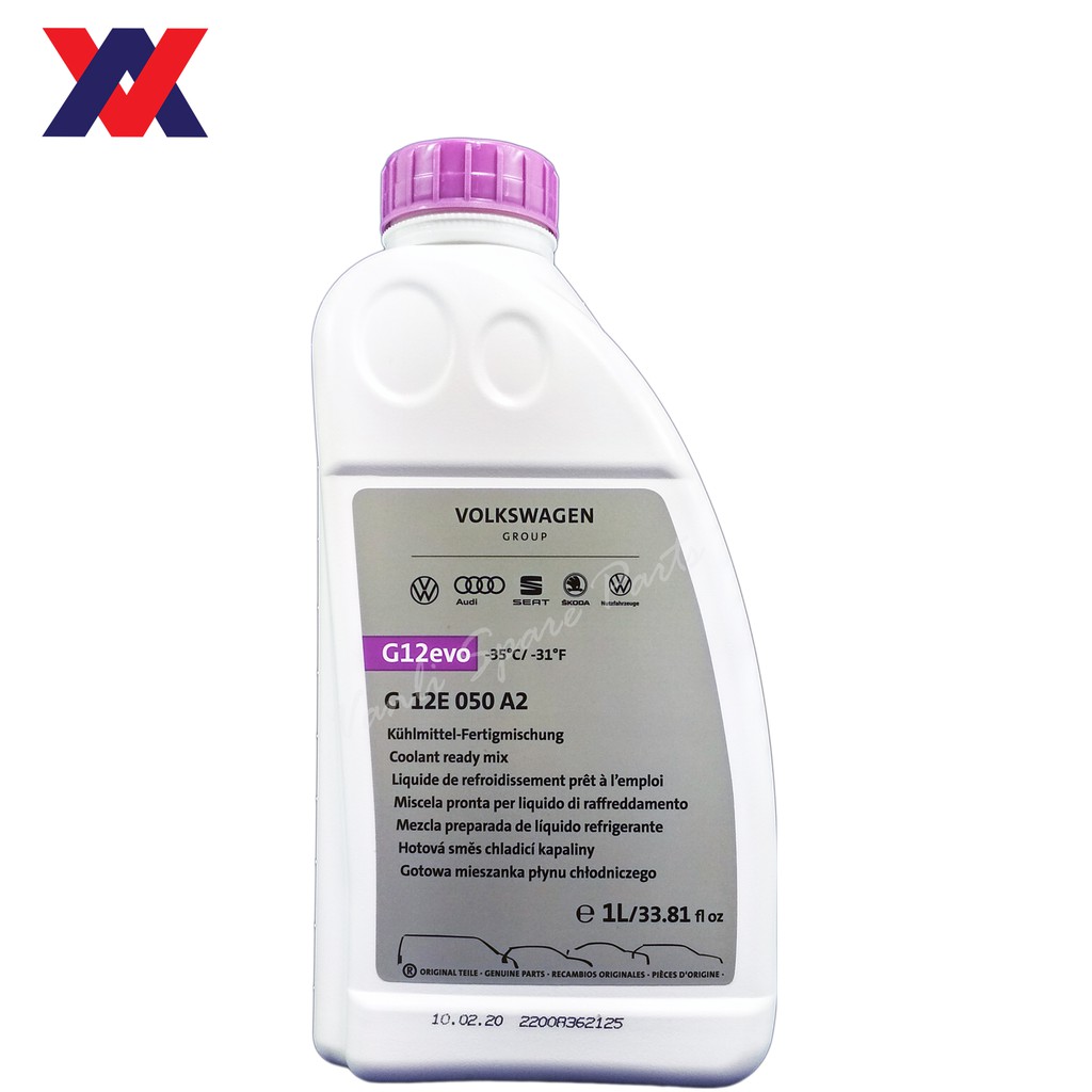 Volkswagen/Audi Genuine G12evo Coolant G12E050A2 Shopee Malaysia