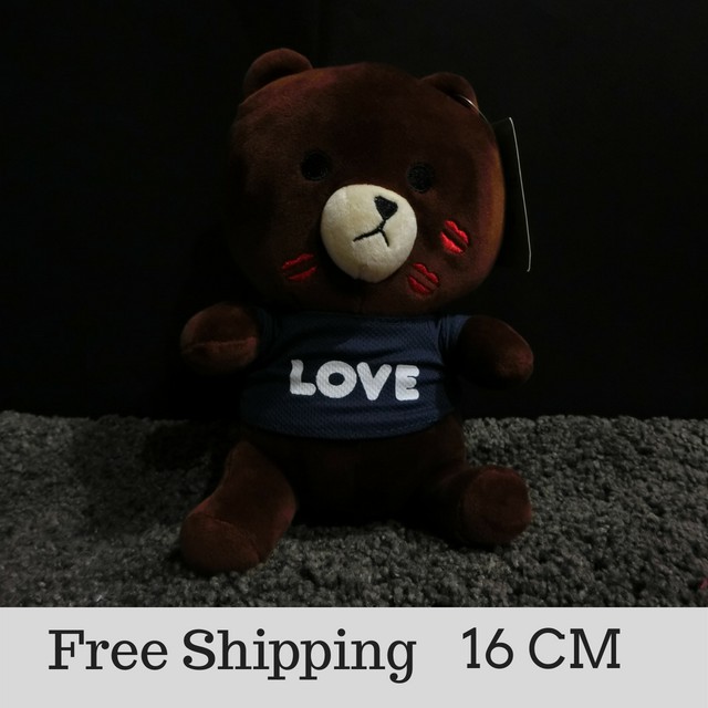 line bear plush