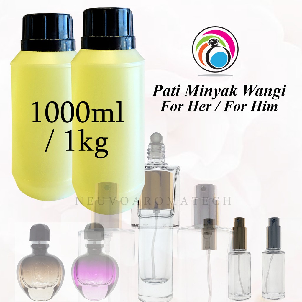 Pati Minyak Wangi Badan 1kg 1000ml Pati Body 1 Kilo Body Perfume Pure 100 Original Shopee Malaysia