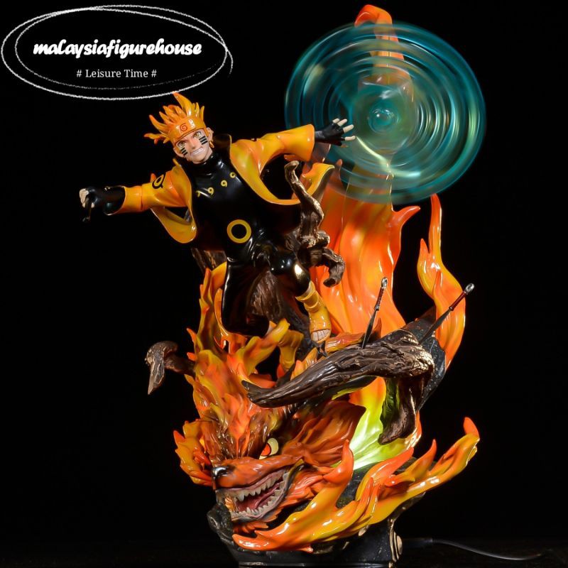 Buy Ready Stock Naruto Uzumaki Kurama Saga Of Six Path Rasengan Light Up Copy Resin Gk Figure Model火影忍者六道仙人鸣人九尾港版手办模型 Seetracker