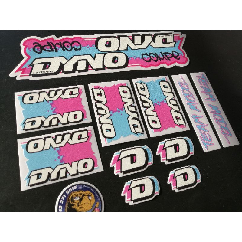 1988 Dyno Compe Old School BMX decals set Shopee Malaysia