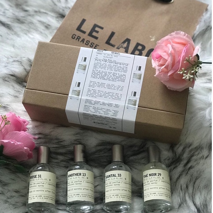 Le_Labo Rose31,Another13,Santal33 & The Noir29 Perfumes Gift Set 4x30ml