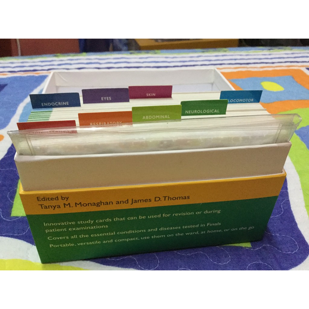 H T Sale Oxford Handbooks Clinical Tutor Study Cards Medicine Shopee Malaysia