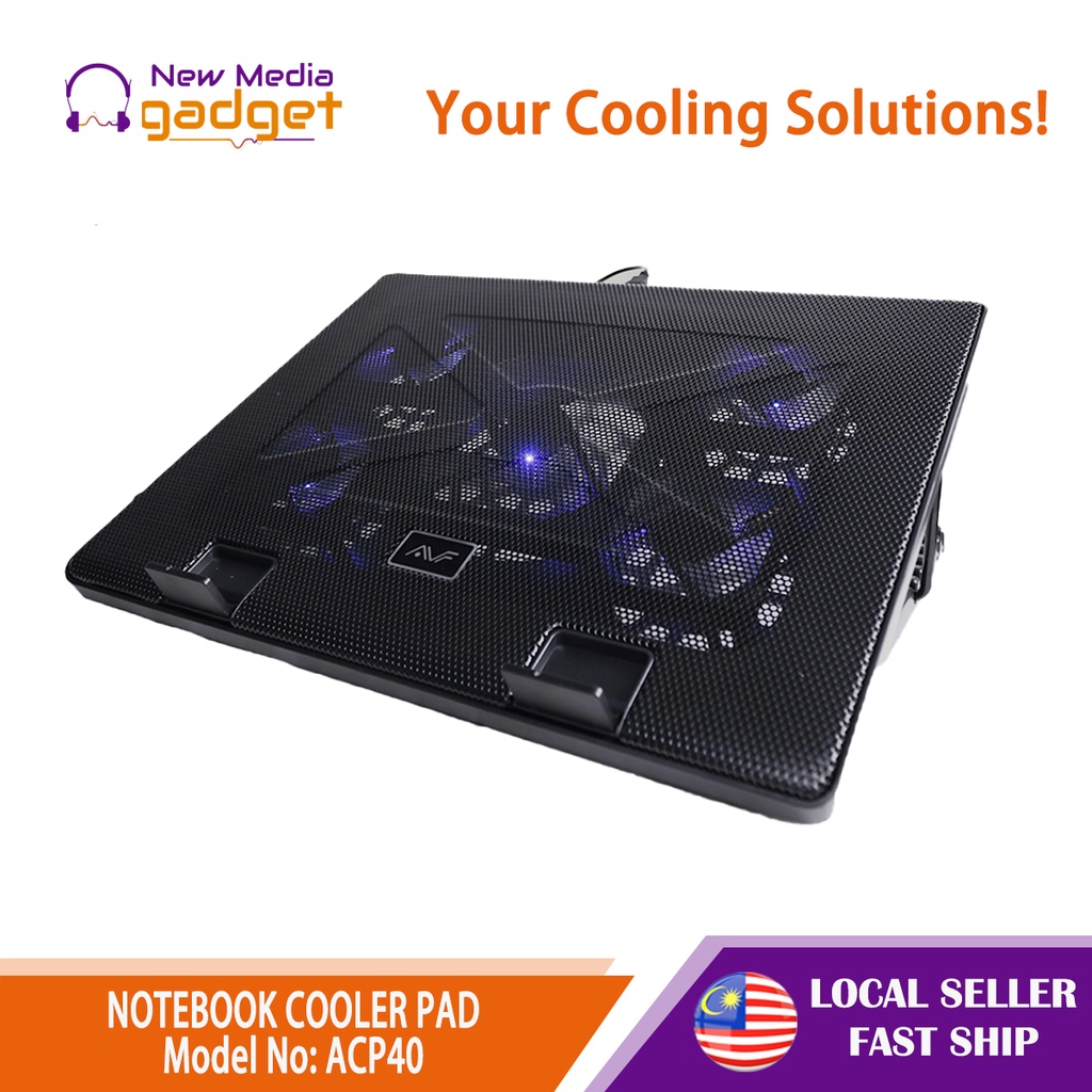 Cooler Pad Model Acp40 Notebook Cooler Pad Shopee Malaysia