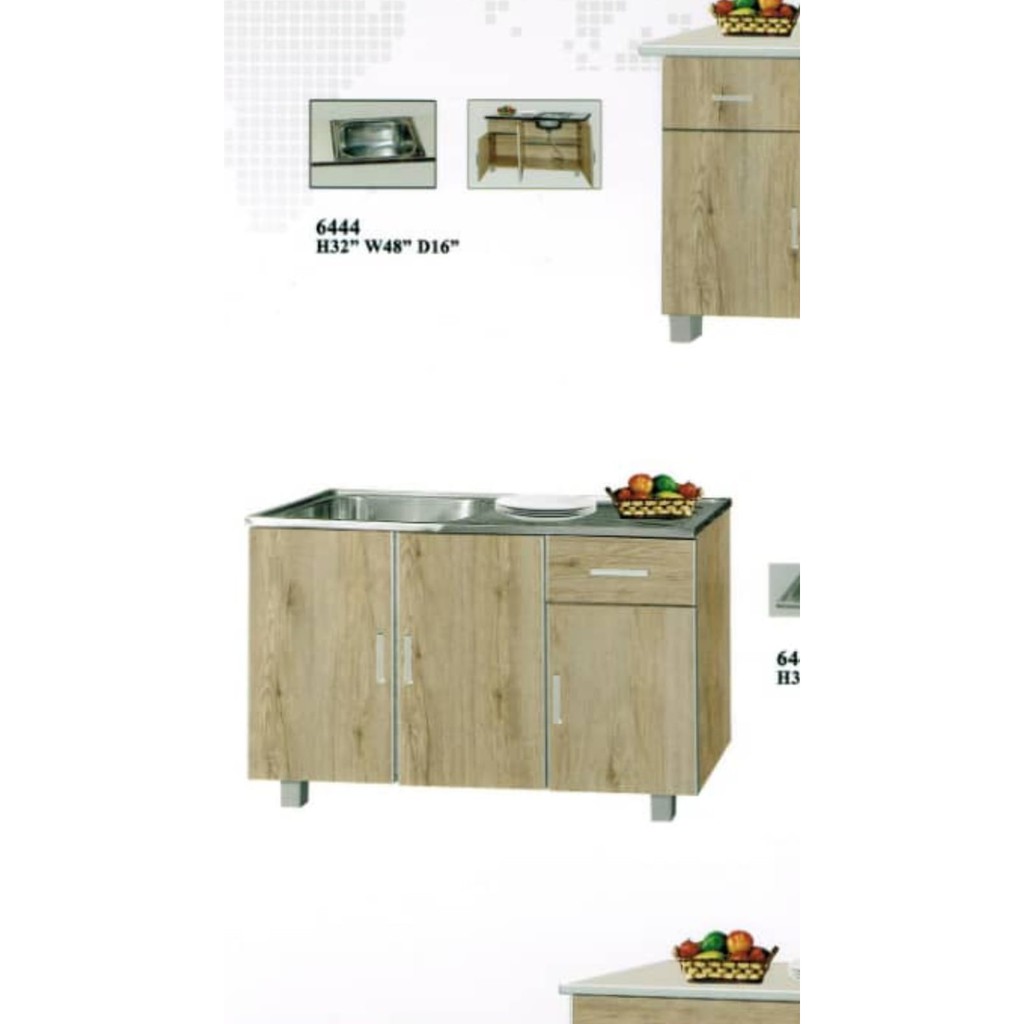 Sink Kitchen Cabinet Top Tiles Shopee Malaysia
