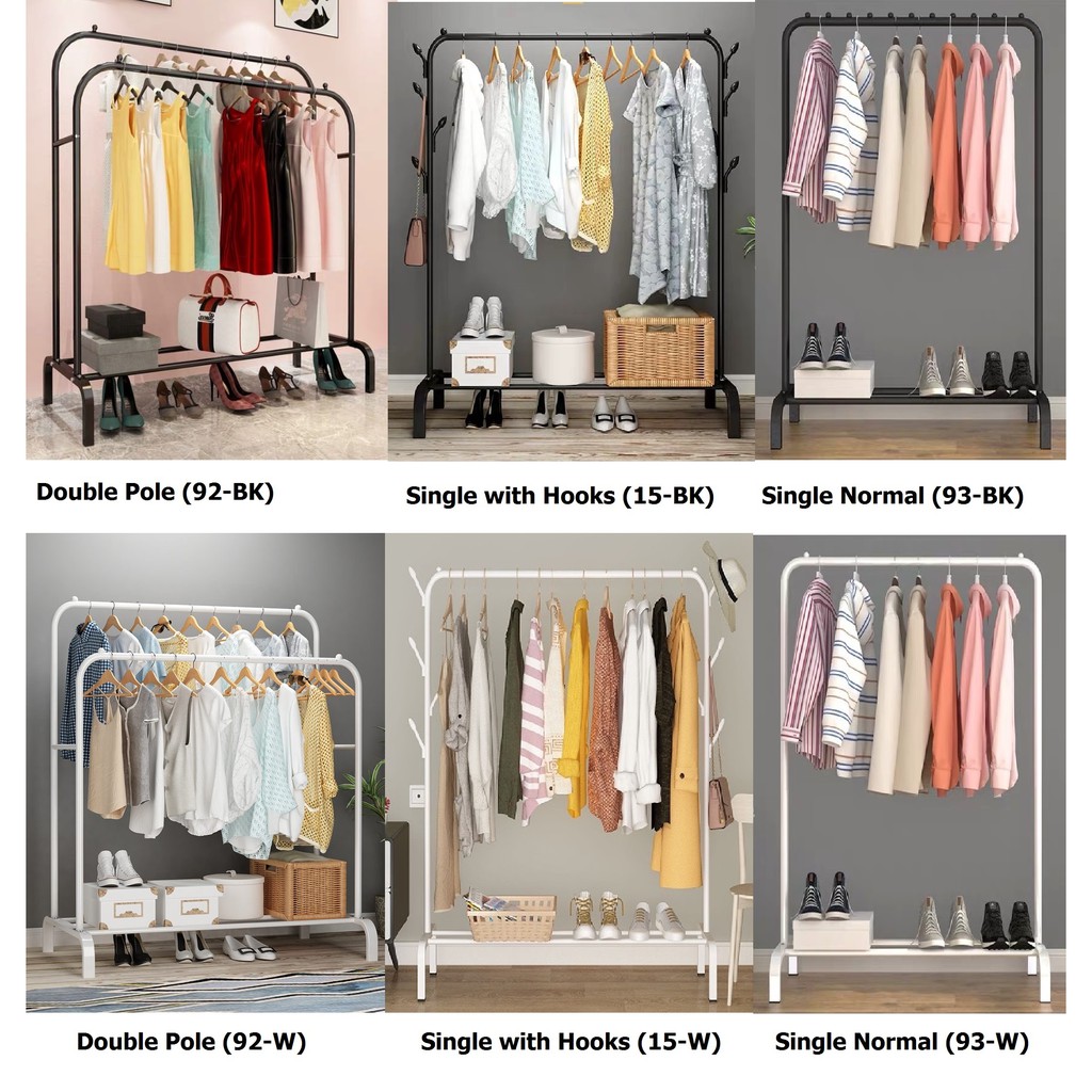 ASOTV Clothes Rack Hanging Organizer / IKEA Mulig Rack 0015/0092/0093 ...