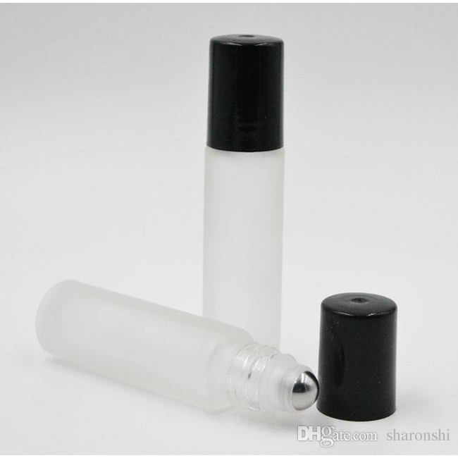 Download 10ml Frosted Amber Glass Roller Bottle With Metal Roll On Insert Black Caps Shopee Malaysia Yellowimages Mockups