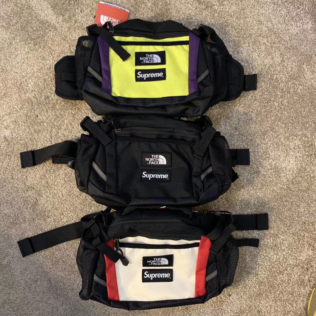 supreme x tnf expedition waist bag