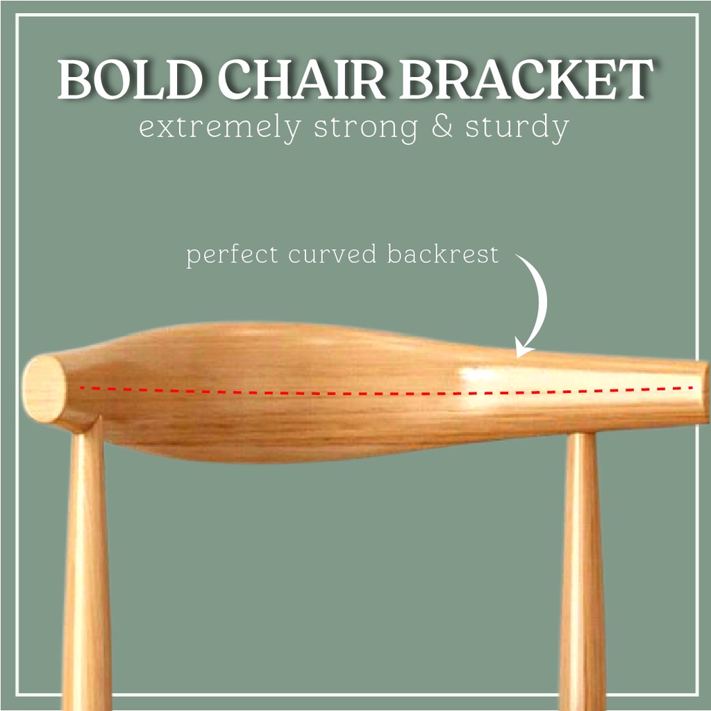 FINSSO: Nazis Simple Stool Back Rest Casual Nordic Dining Chair