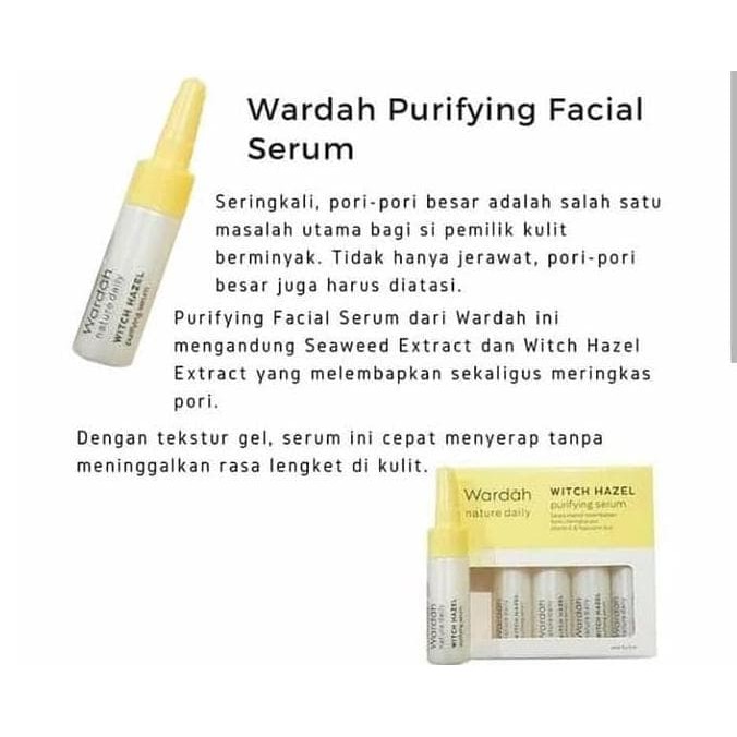 purifying facial serum