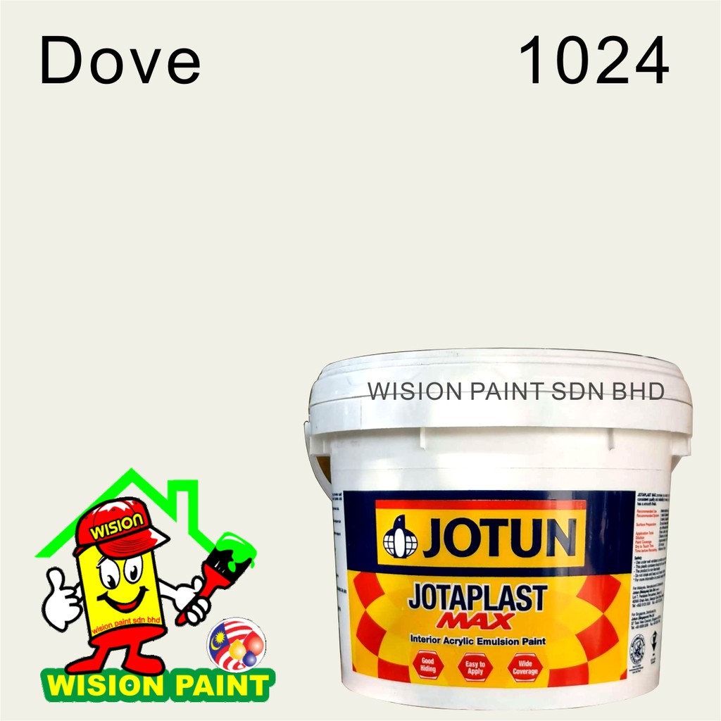 1024 DOVE 7L Jotun Paint Emulsion Paint ( Jotaplast Max ) cat dalam