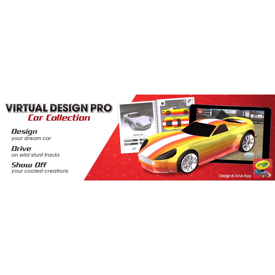 crayola virtual design pro car collection