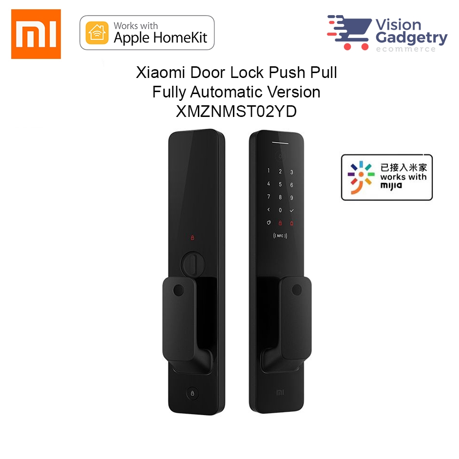 Xiaomi Mijia Mi Smart Door Lock Push Pull Fully Automatic Fingerprint NFC Bluetooth XMZNMST02YD