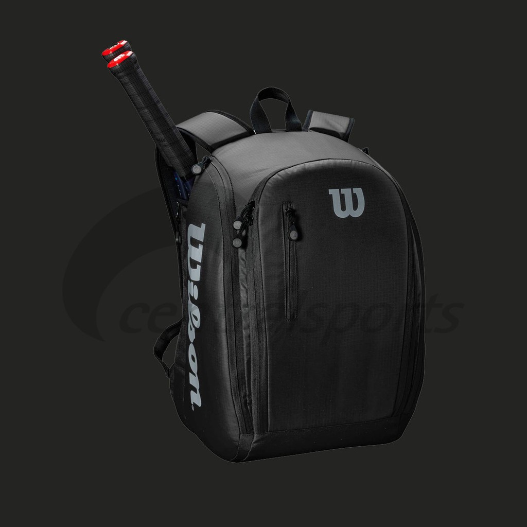 wilson tour backpack black