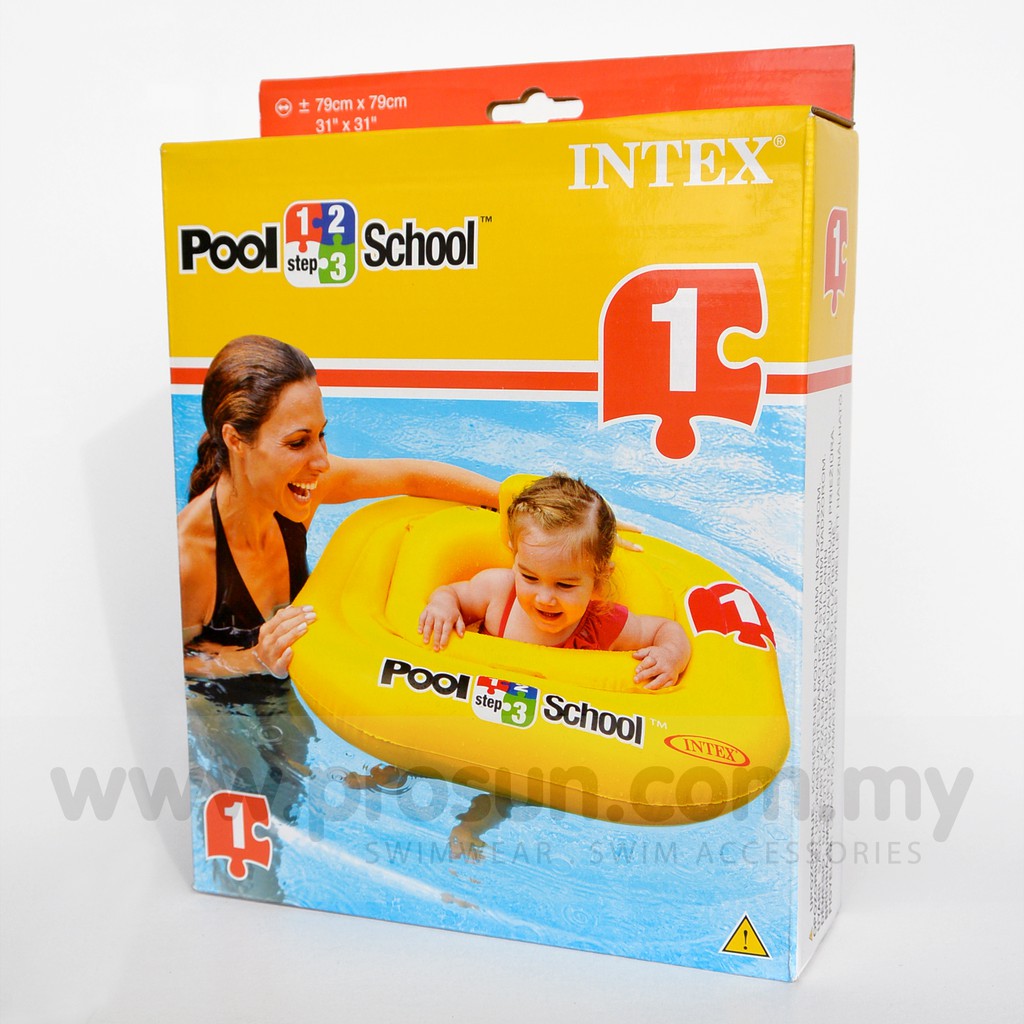 Prosun Intex Deluxe Baby Float School Step 1 Pool Floaties Toddler Children Age 1 - 2 (WSPF-B) | Shopee Malaysia