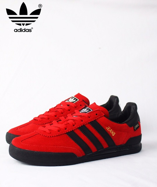 adidas jeans gtx trainers red