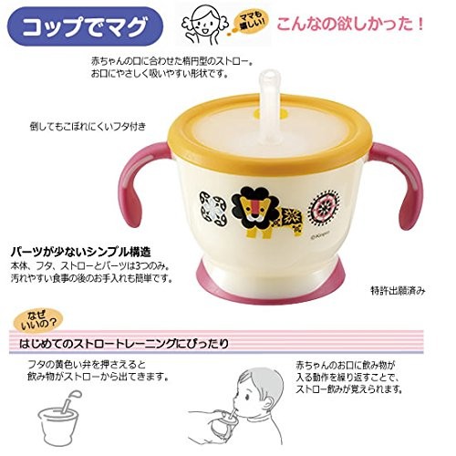 Richell Kinpro Straw Mug Set Price From Shopee Malaysia