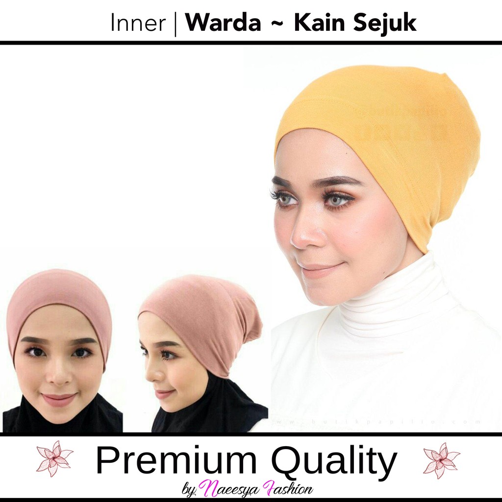  Inner  Warda Harga Borong Anak Tudung  Muslimah Kain Sejuk 