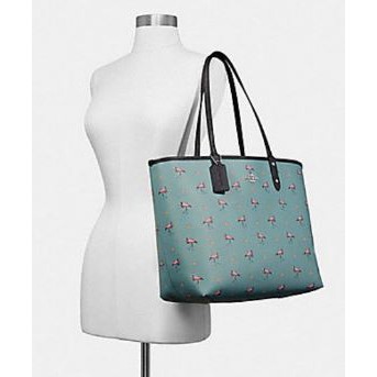 coach flamingo tote
