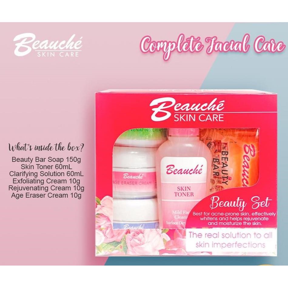 Beauche International Facial Whitening Set Shopee Malaysia