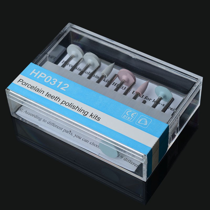 Porcelain Teeth Polishing Kit Used For LowSpeed Handpiece Dental tools