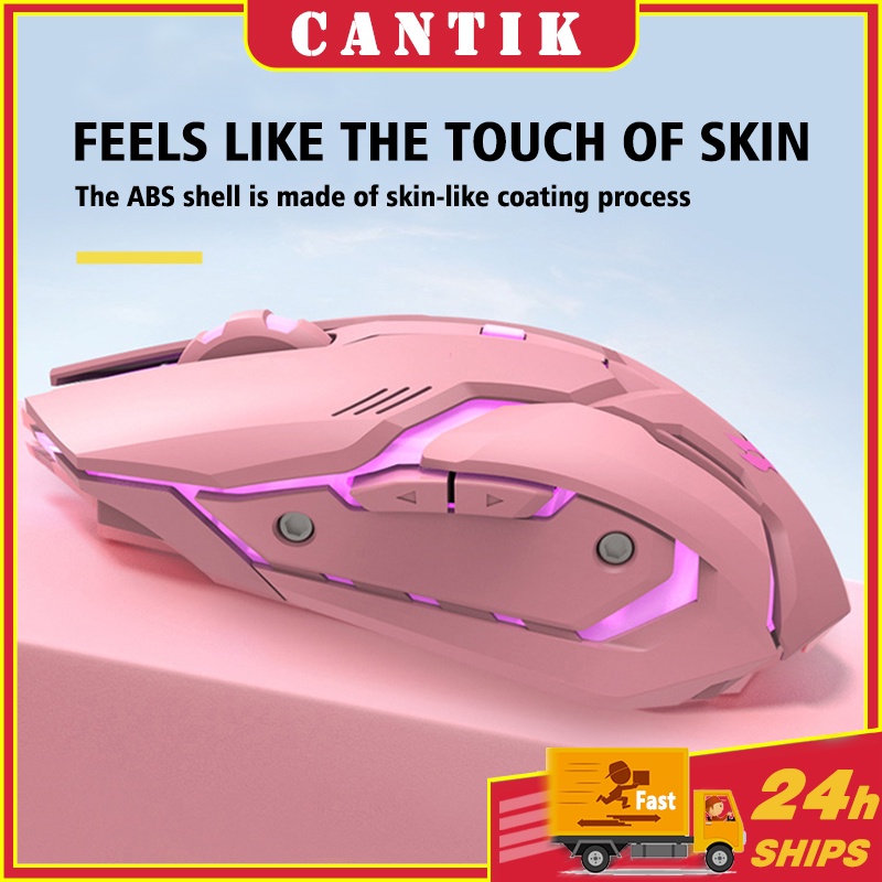 🔥Ready stock🔥wireless mouse 2.4G Computer mouse laptop USB rechargeable