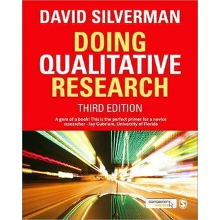 silverman 2020 qualitative research