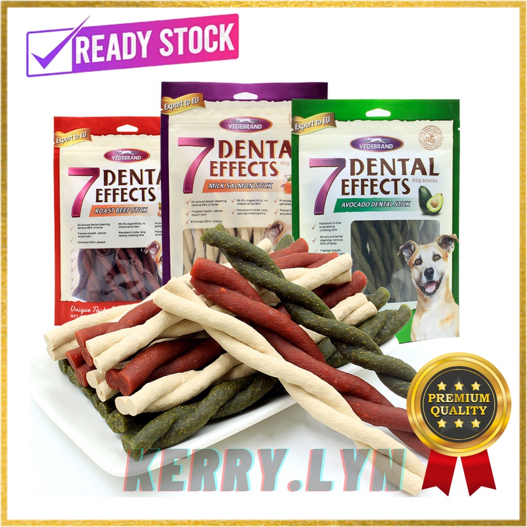 7 Dental Effects Vegebrand Dog Dental Chew 160g/Pack Shopee Malaysia