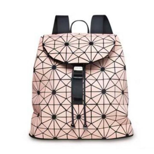 mk pink backpack