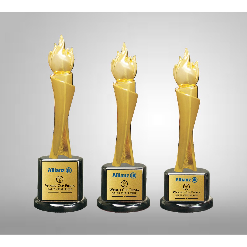 PREMIUM GOLD RECOGNITION STATUE AWARD TROPHY for Appreciation,Sales ...