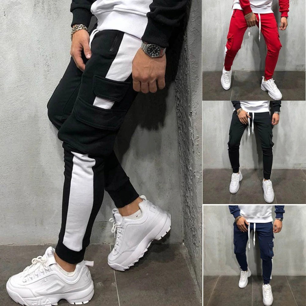 reflective joggers mens