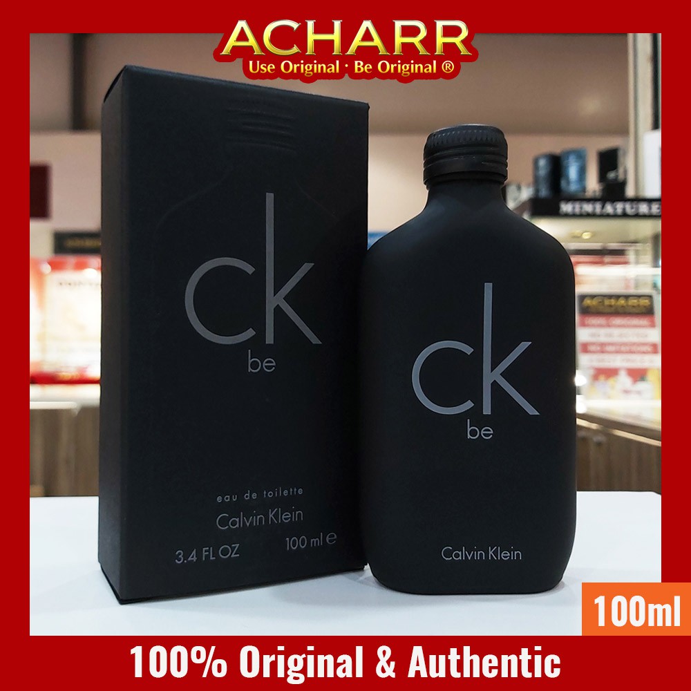 100% Original] CK Be by Calvin Klein EDT Perfume (100ml~200ml) | Shopee  Malaysia