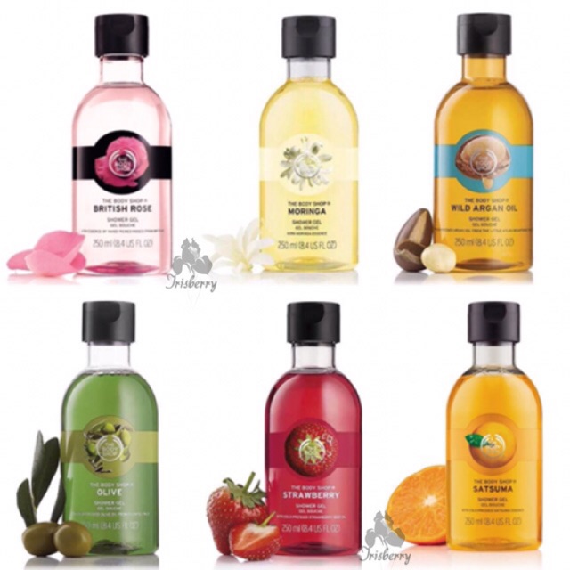 body shop almond shower gel