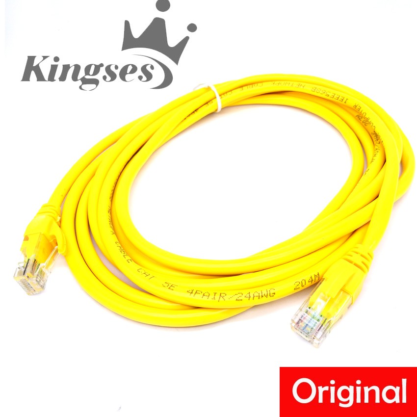 REXLIS Cat7 Ethernet Cable RJ45 Network LAN Patch SFTP 10Gbps Gold 3M 5M 10M LOT