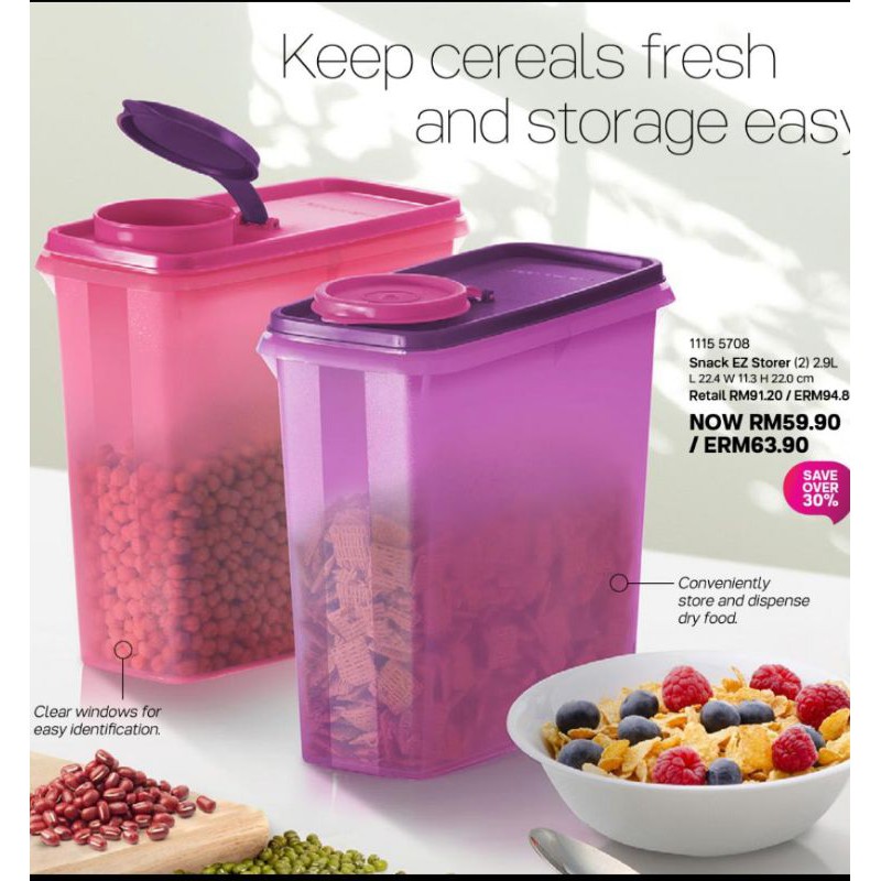 Snack Ez Storer by Tupperware