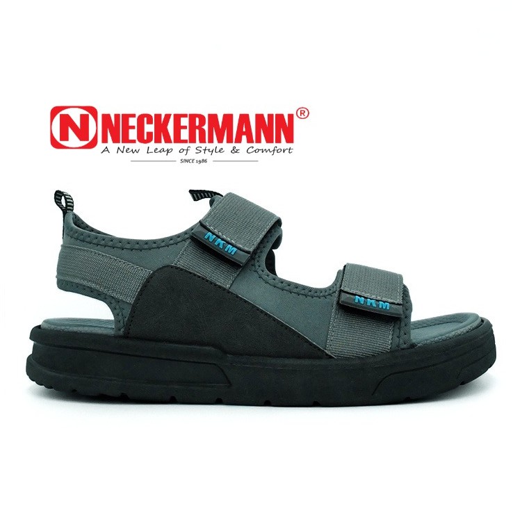 black sandals with velcro straps