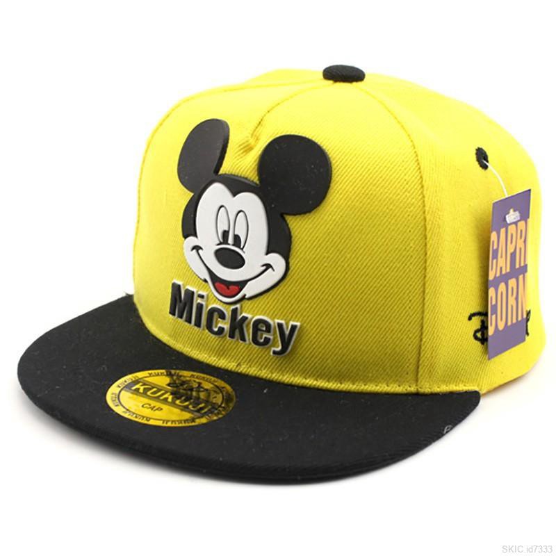 Skic Casual Hip Hop Baseball Cap Baby Boy Girl Cartoon Image Mickey Shopee Malaysia