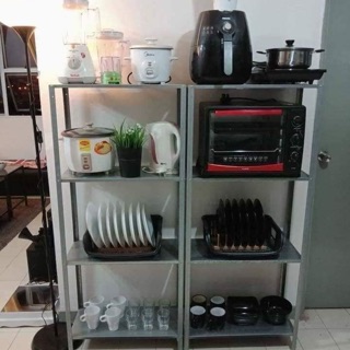  IKEA  Shelving HYLLIS In Outdoor Galvanised rak  besi  