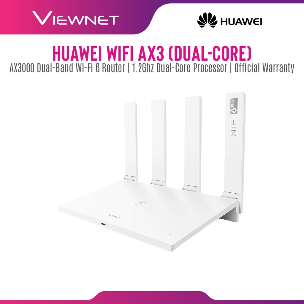 Huawei WiFi AX3 DualCore AX3000 (WS7100 V2) WiFi 6+ Plus AX Router