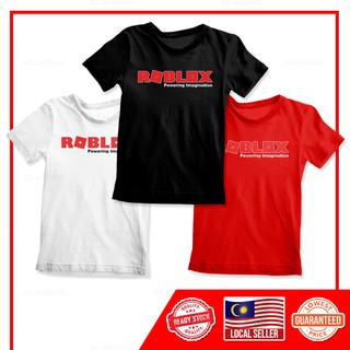 Roblox Game Children Budak Kids Clothes Boy Unisex 3 14 Years Old Short Sleeve T Shirt T Shirt Shirts Rob Kid 0002 Shopee Malaysia - galaxy shirt girlboy roblox