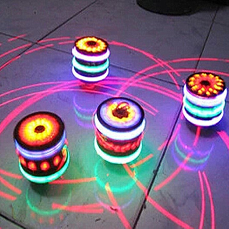 glowing beyblades