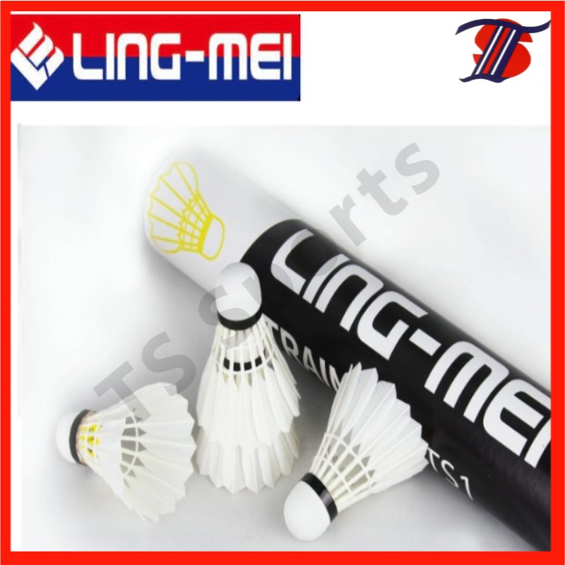 LingMei Badminton shuttlecock speed 77 Training Ts1 Bulutangkis