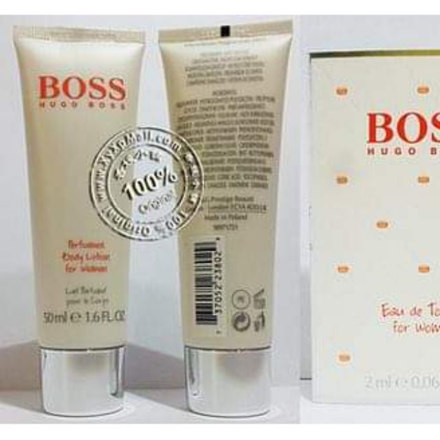 hugo boss orange body lotion