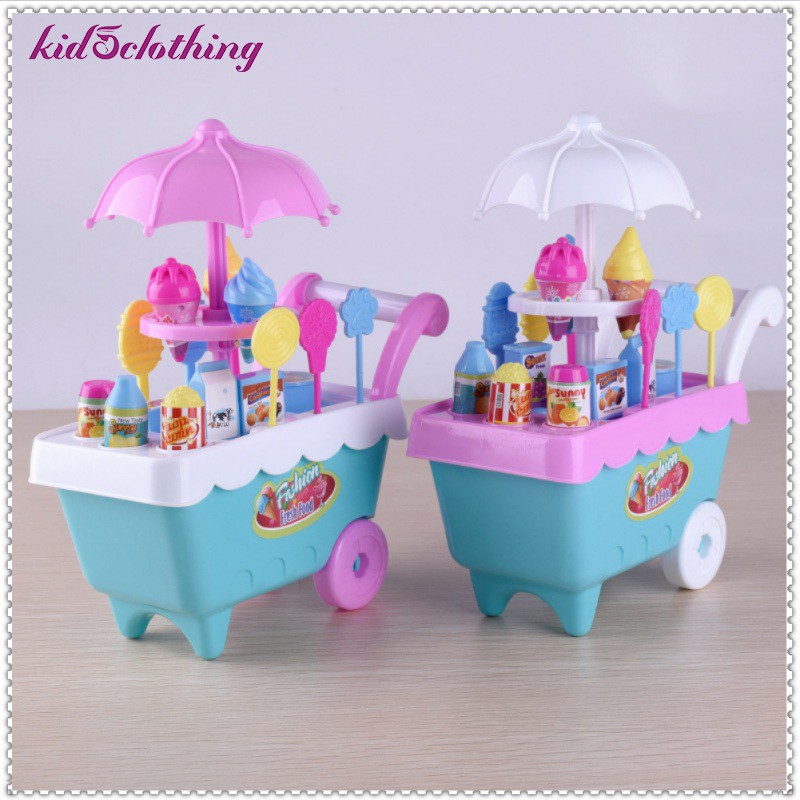 baby ice cream cart