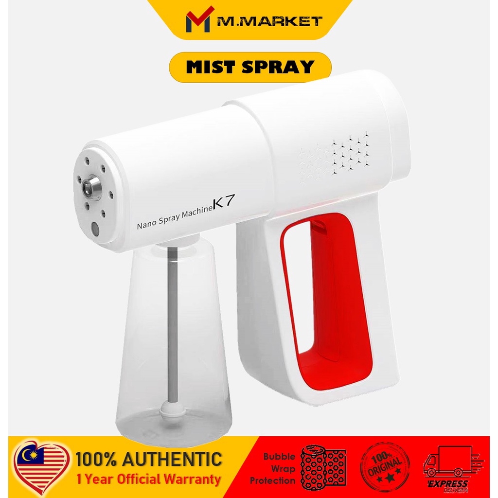 [NEW] K7 Wireless Nano Atomizer Spray Disinfection Spray Gun Sanitizer
