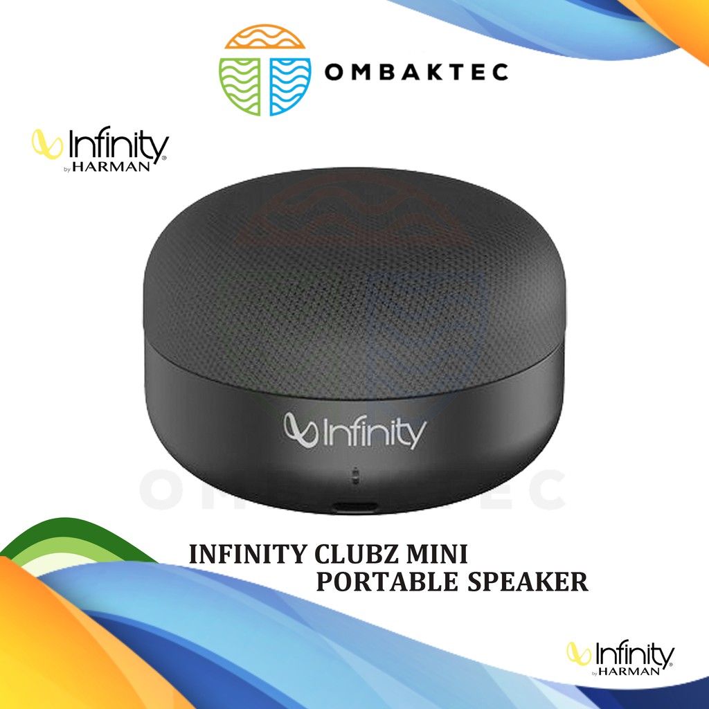 Infinity clubz mini portable bluetooth speaker Shopee Malaysia