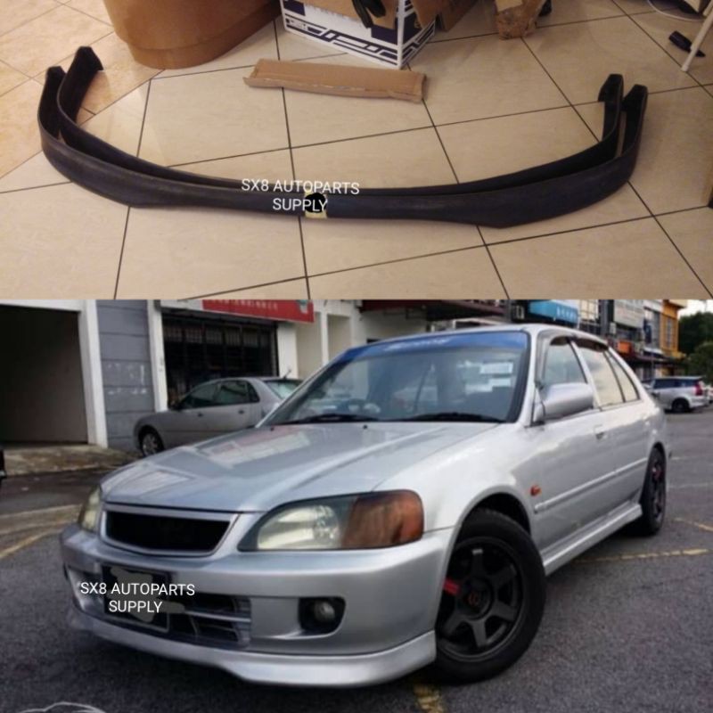 [READY STOCK] OEM TYPE R HONDA CITY 97 99 SX8 TYPE Z FRONT SKIRT (PU