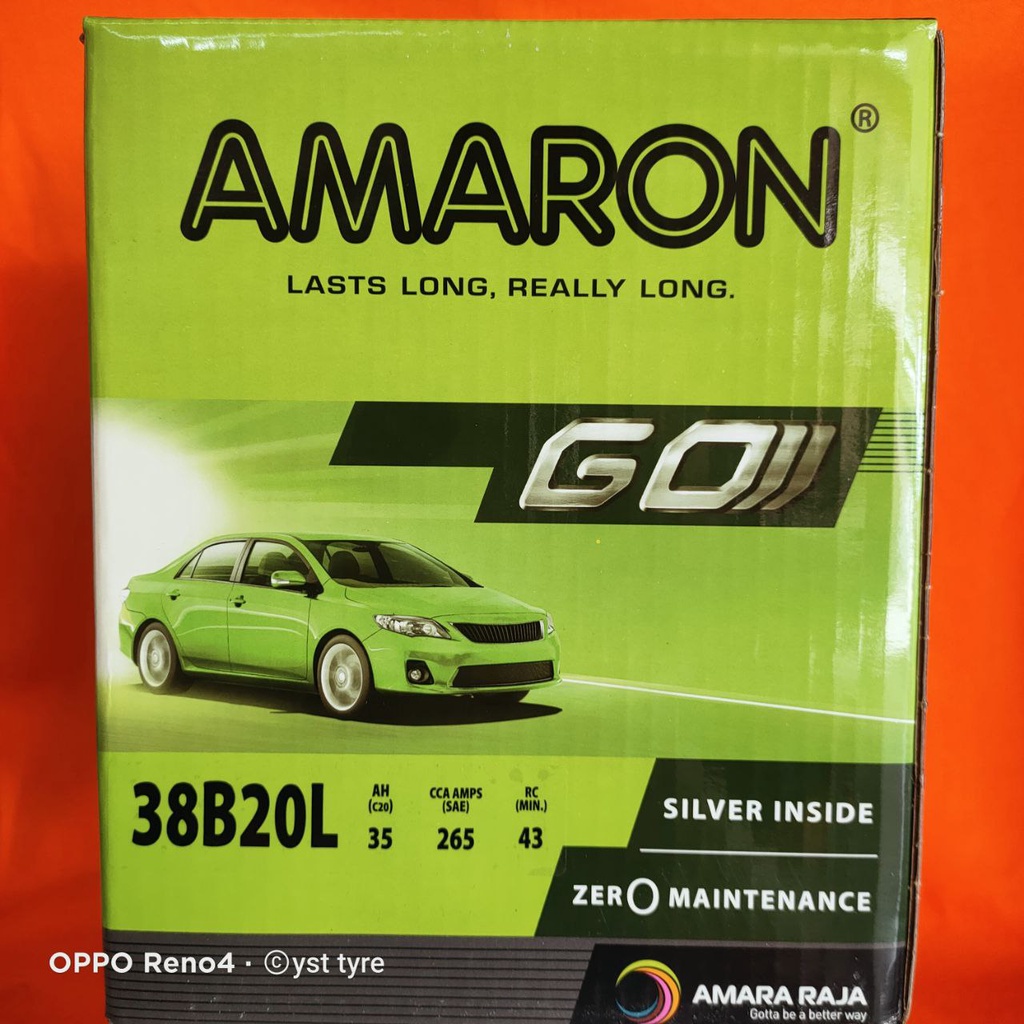 Ns40zl Amaron Go Mf Car Battery Bateri Kereta Shopee Malaysia
