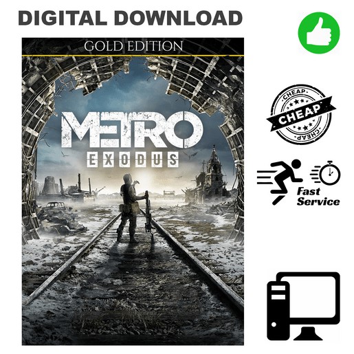 Metro Exodus Gold + All DLC Edition Digital Download Games for PC